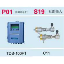 K0119 海峰壁挂式超声波流量计（配C11型探头）TDS-100F1-C11