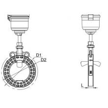 T3-1-K-DN125-R40-PN16-C-F-PA  DN125...
