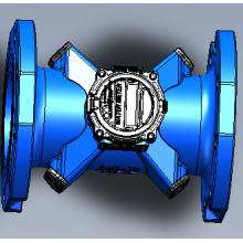 14408  球墨铸铁国标DN100四声道水表