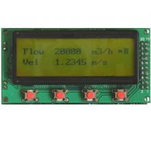 模块流量计用四键小显示器（两边不带插针）