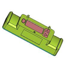 T60100 DN100塑料管外贴一体化流量变送器